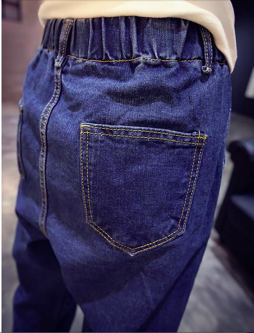 WP3807 Fashion Denim Pant Blue