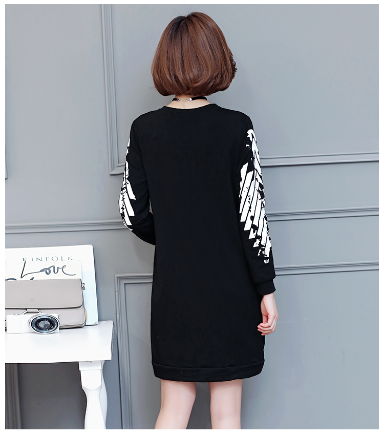 WD7576 Stylish Dress Black