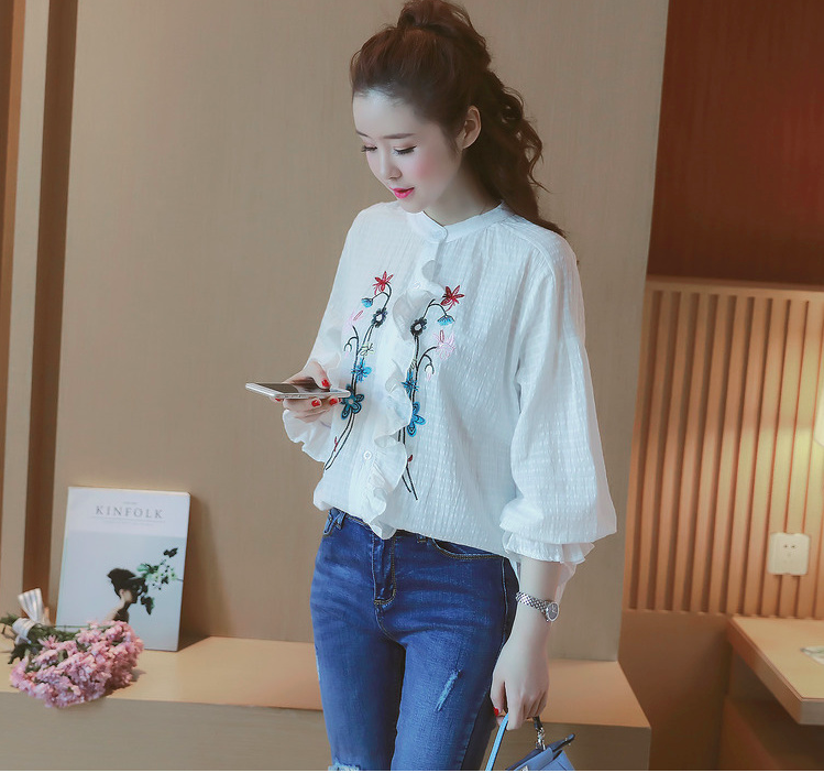 WT7586 Lovely Top White