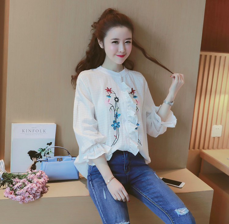 WT7586 Lovely Top White