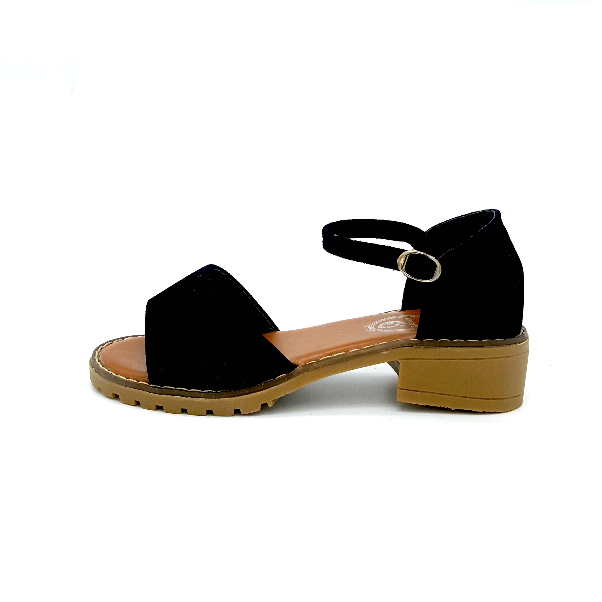 HA018 Fishtail Sandals Black