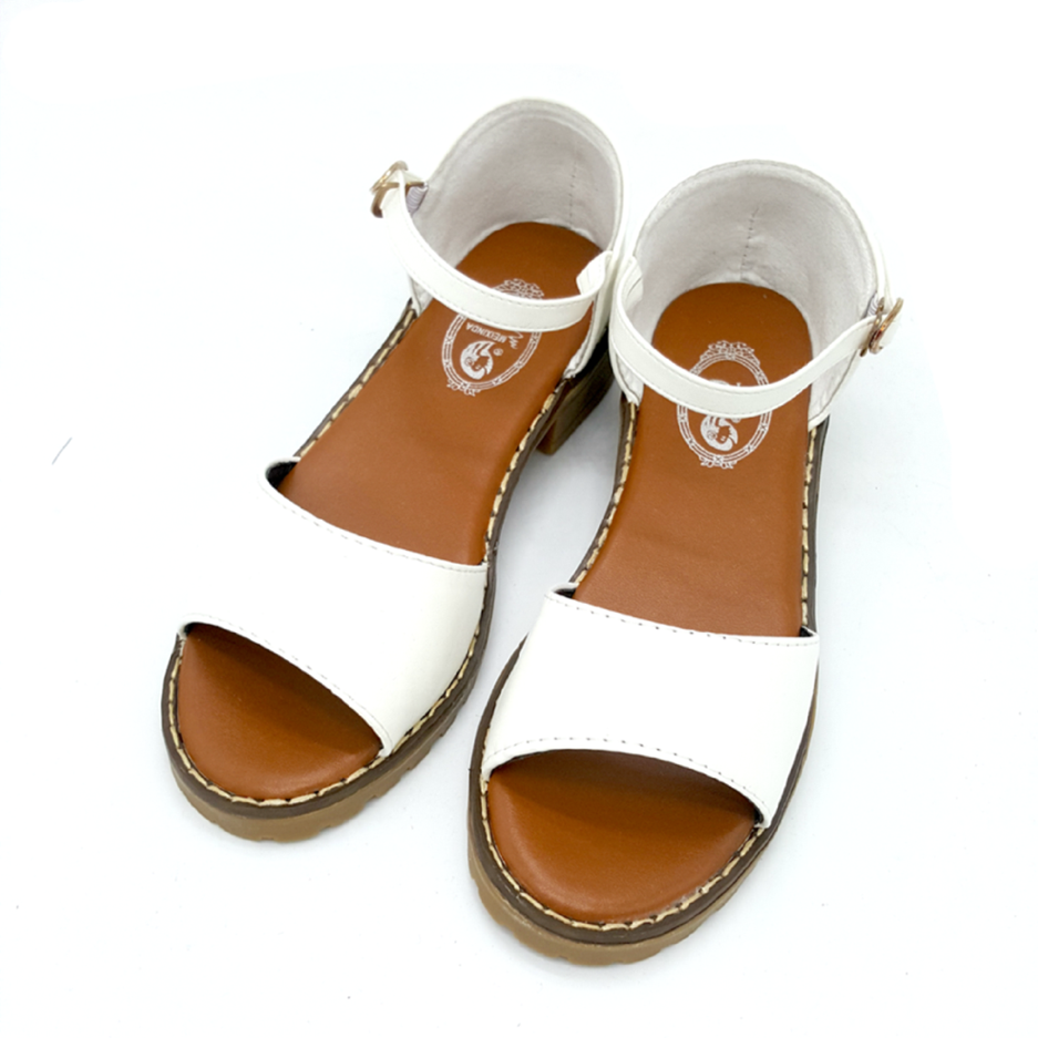 HA018 Fishtail Sandals White