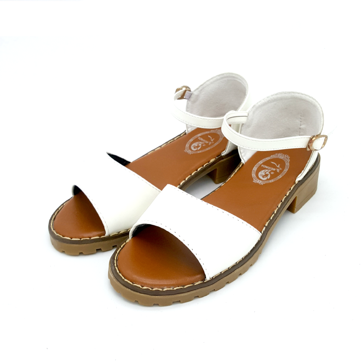 HA018 Fishtail Sandals White