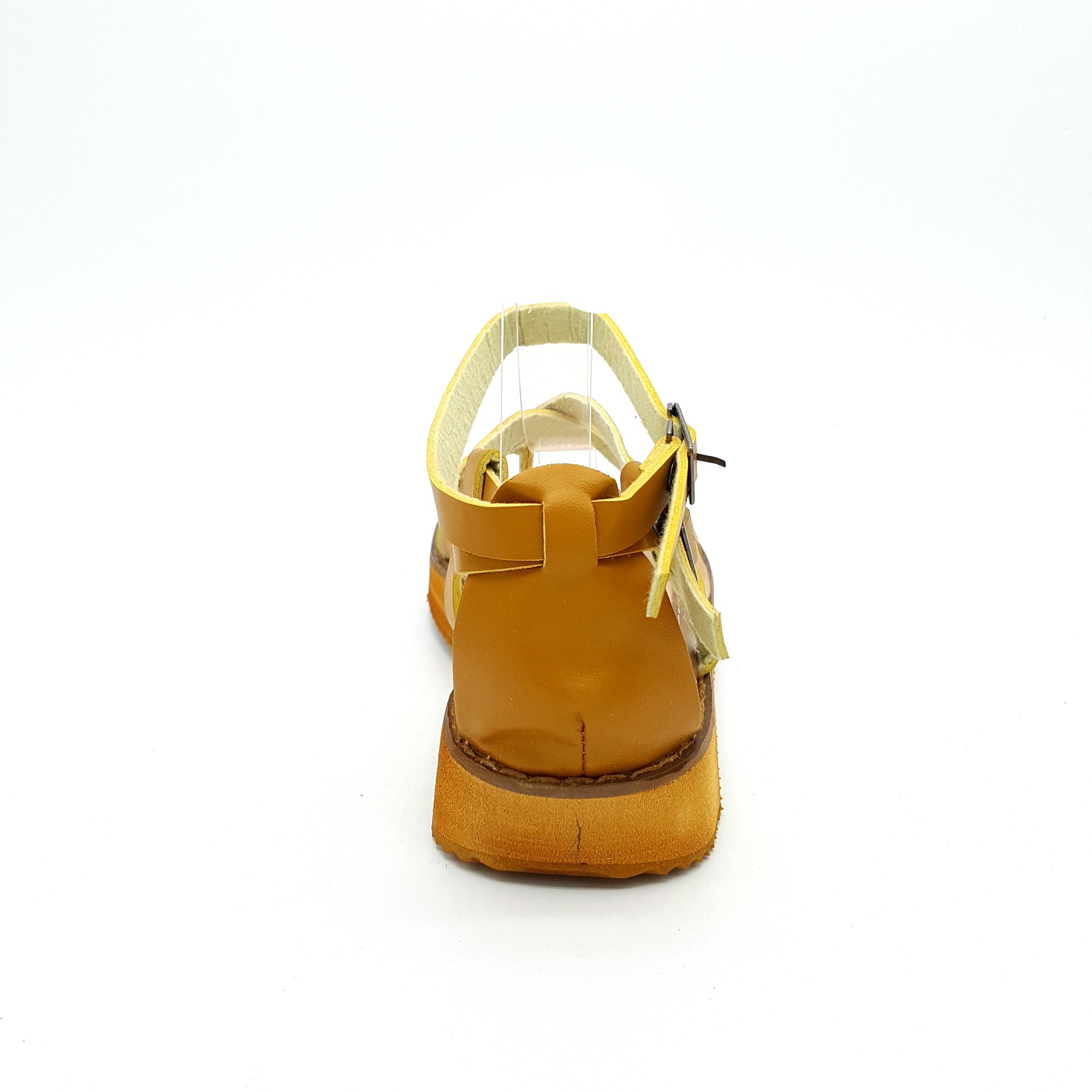 HA005 Wire Buckle Sandals Brown