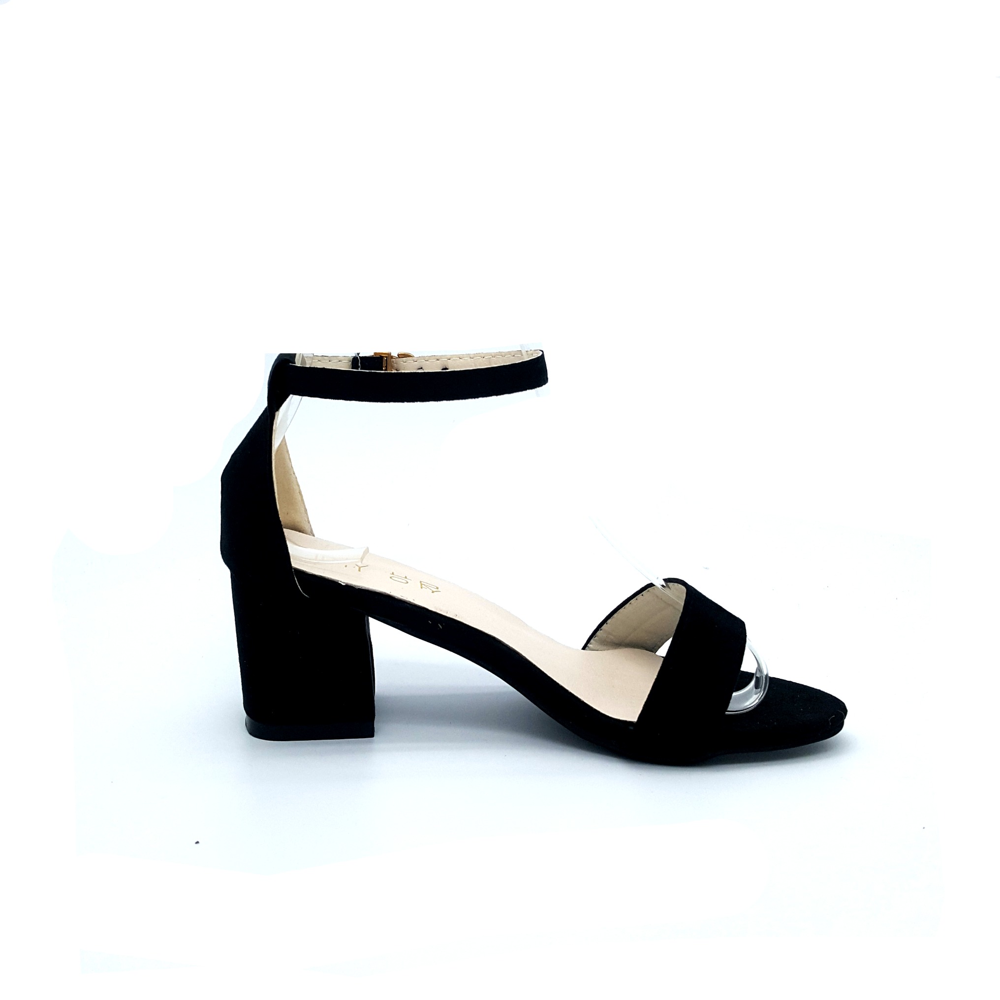 HA022 Midi Heels Black