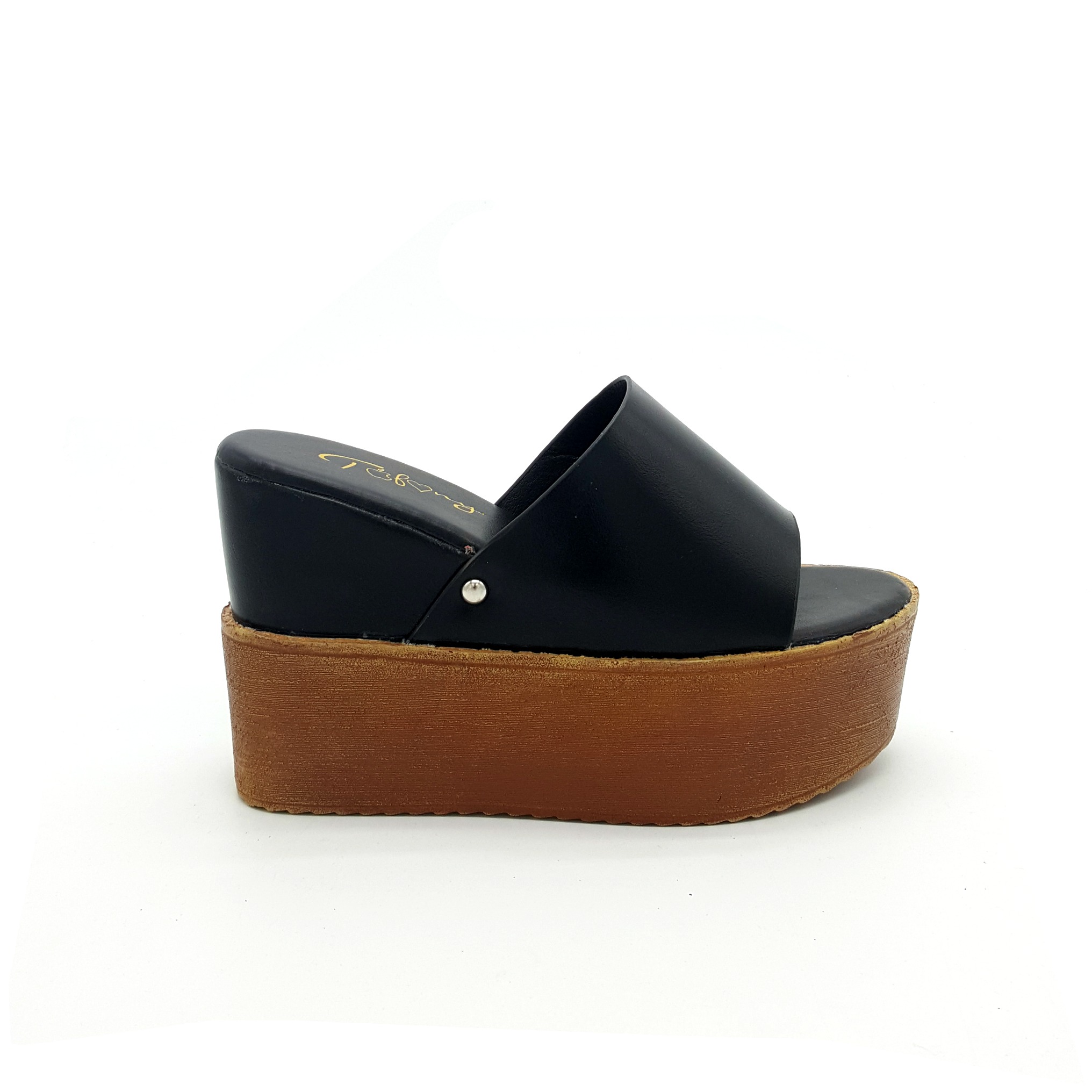 HA021 Trendy Wedges Black