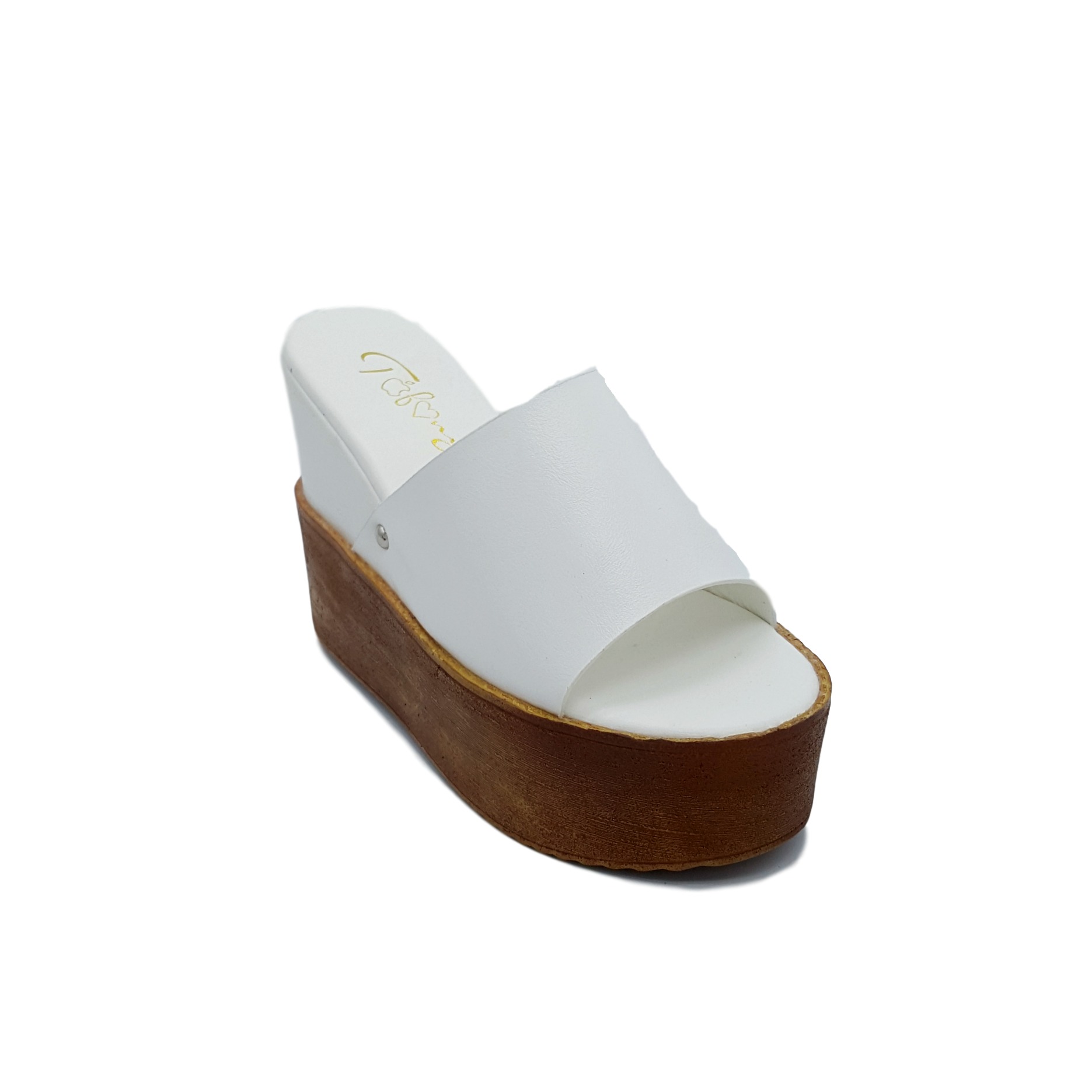 HA021 Trendy Wedges White