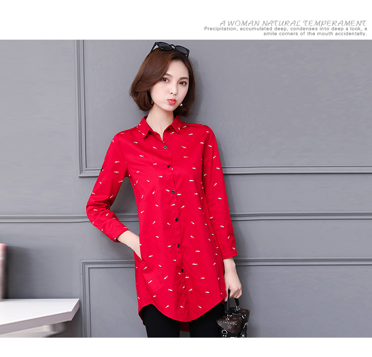 WT3824 Fashion Top Red