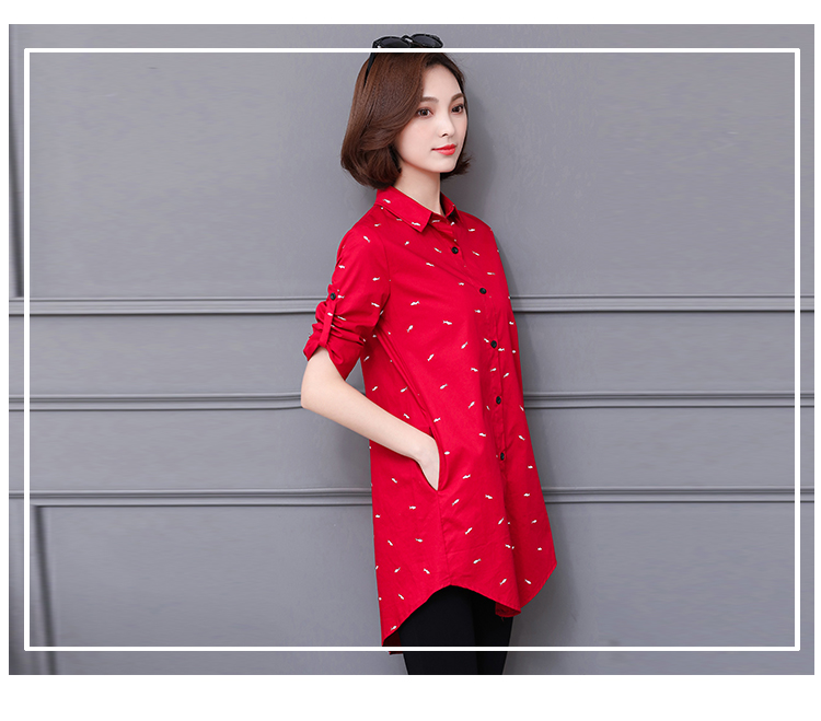 WT3824 Fashion Top Red