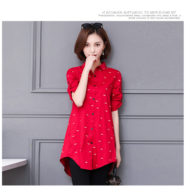 WT3824 Fashion Top Red