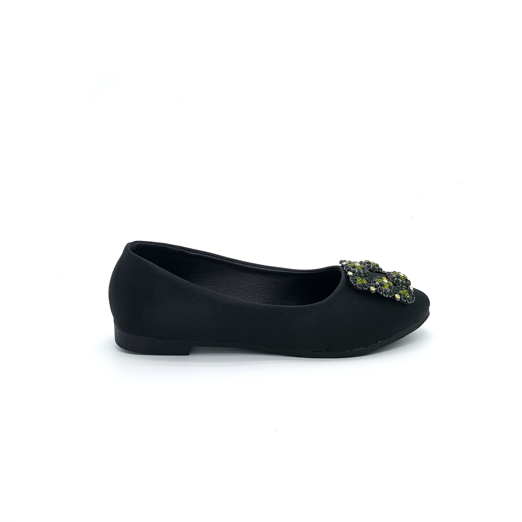 HA011 Crude Flats Shoe Black