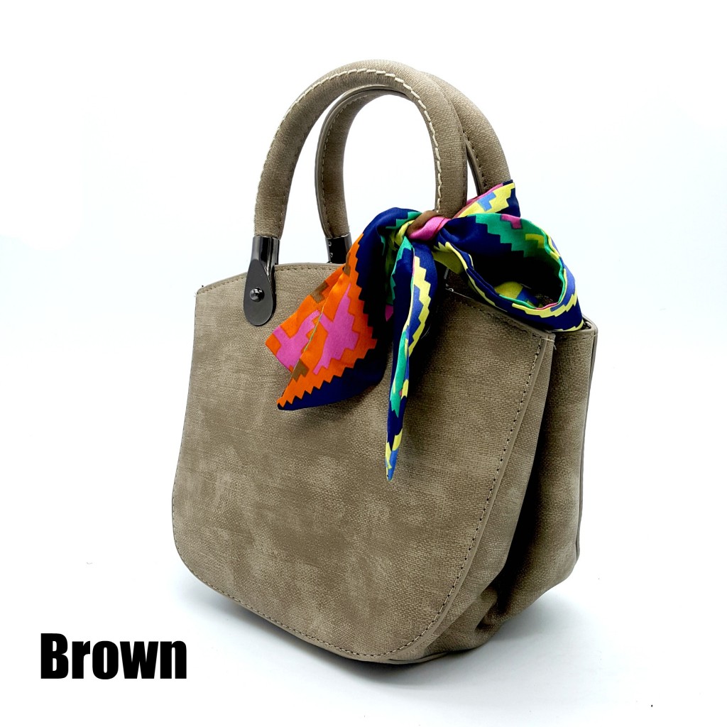 HA027 Tote Bags Brown