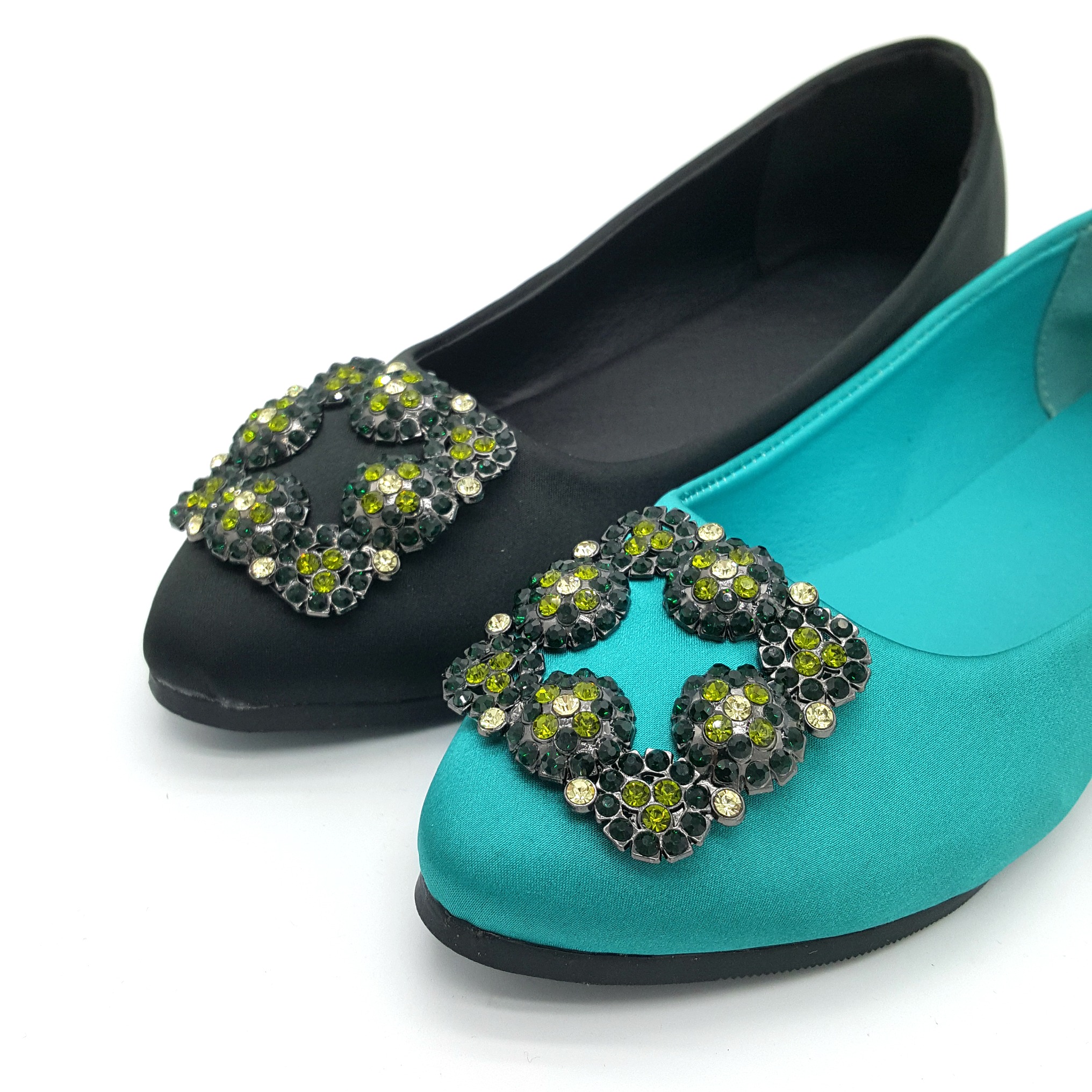 HA011 Crude Flats Shoe Green