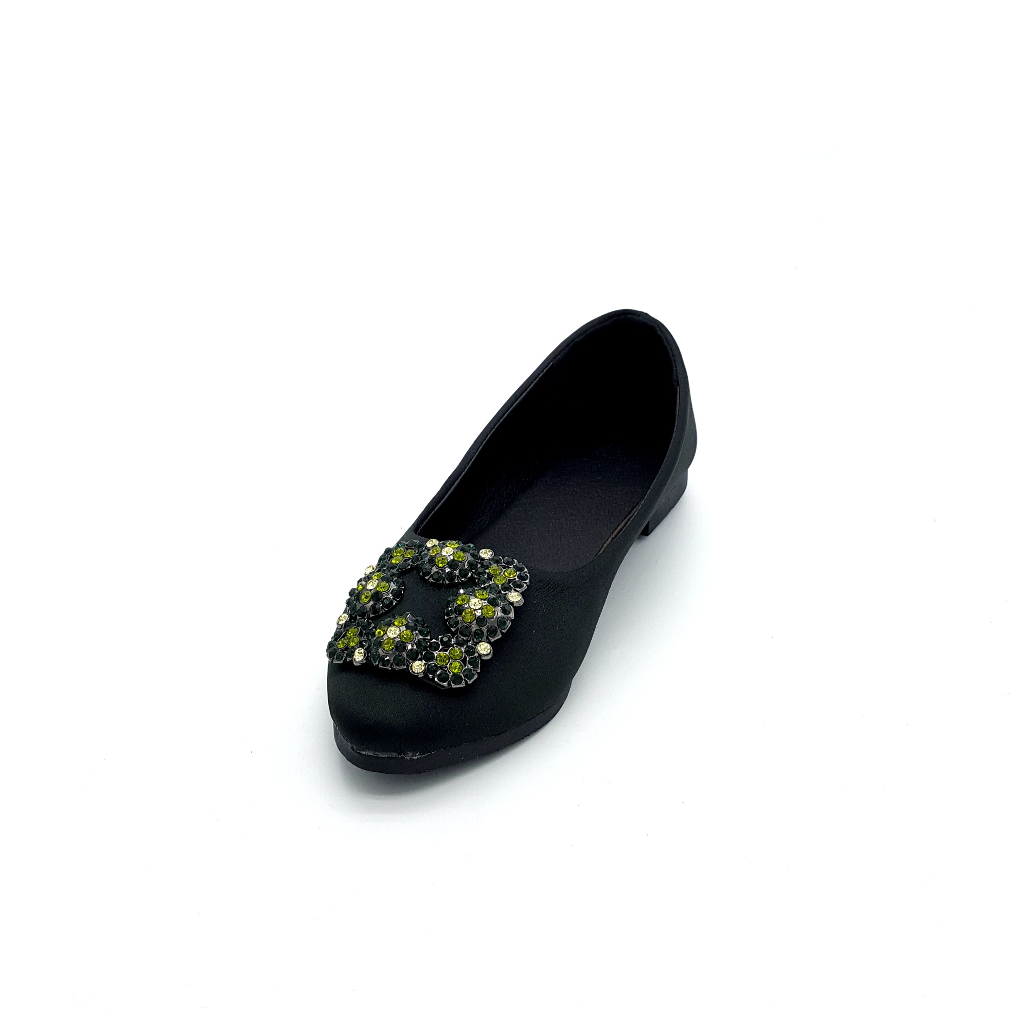 HA011 Crude Flats Shoe Black