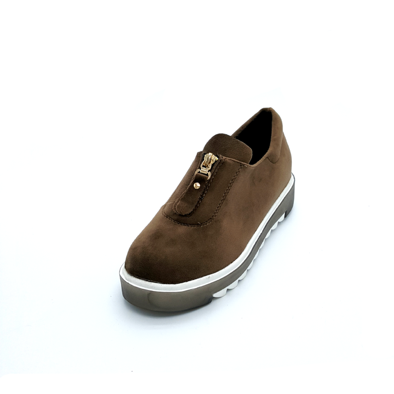 HA012 Korean Style Shoes Brown