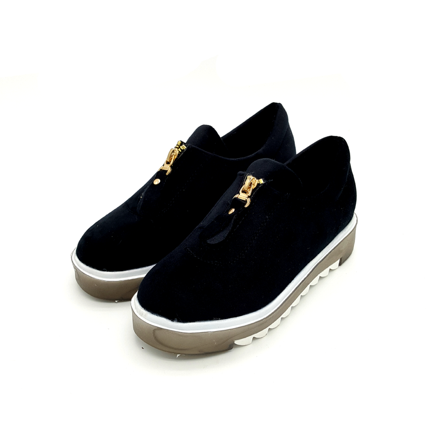 HA012 Korean Style Shoes Black