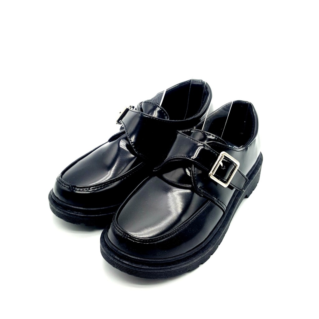 HA014 MonkStrap Shoes Black