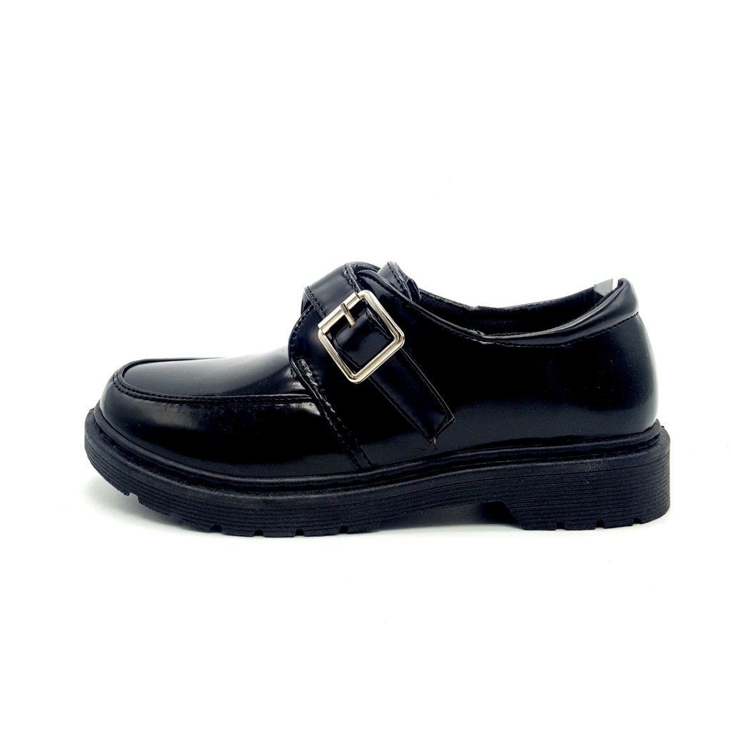 HA014 MonkStrap Shoes Black