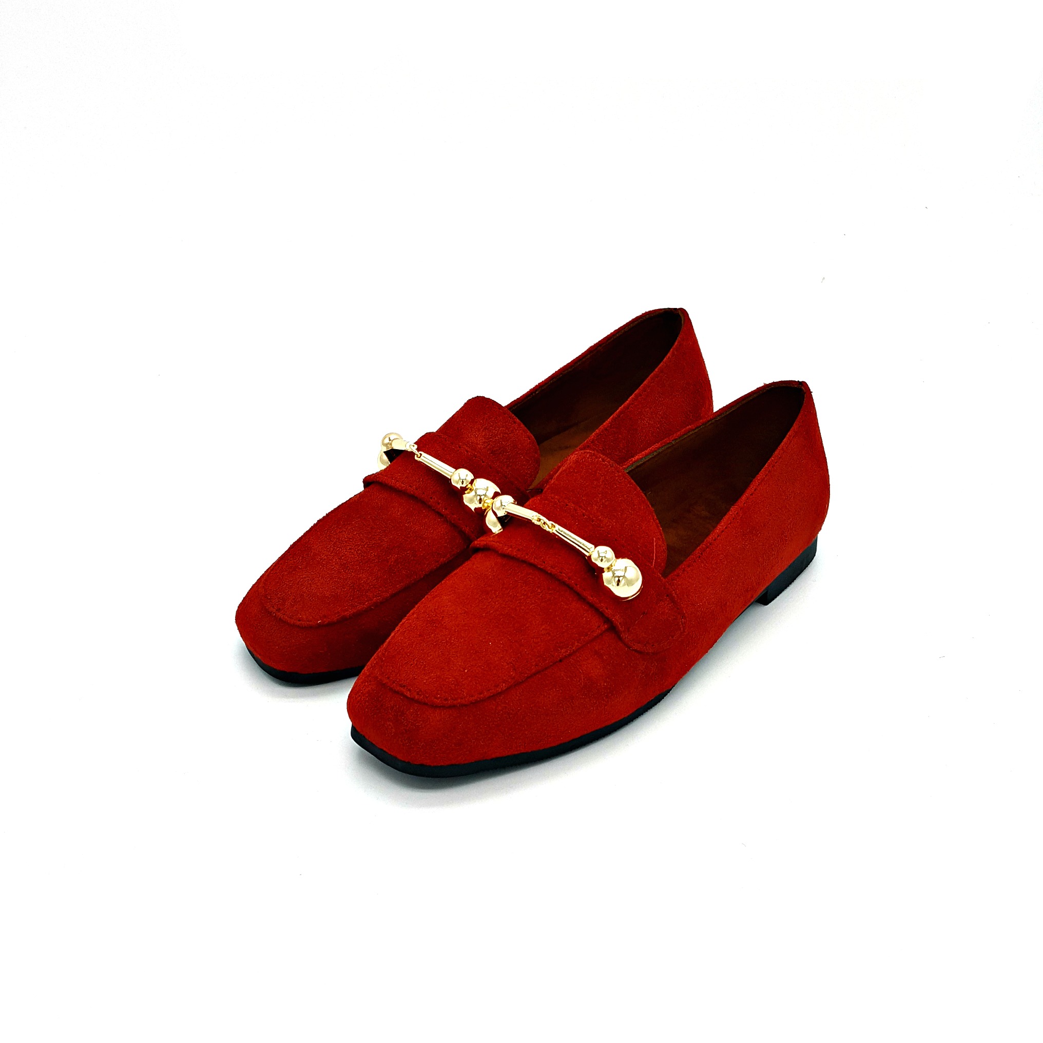 HA013 Casual Loafers Red