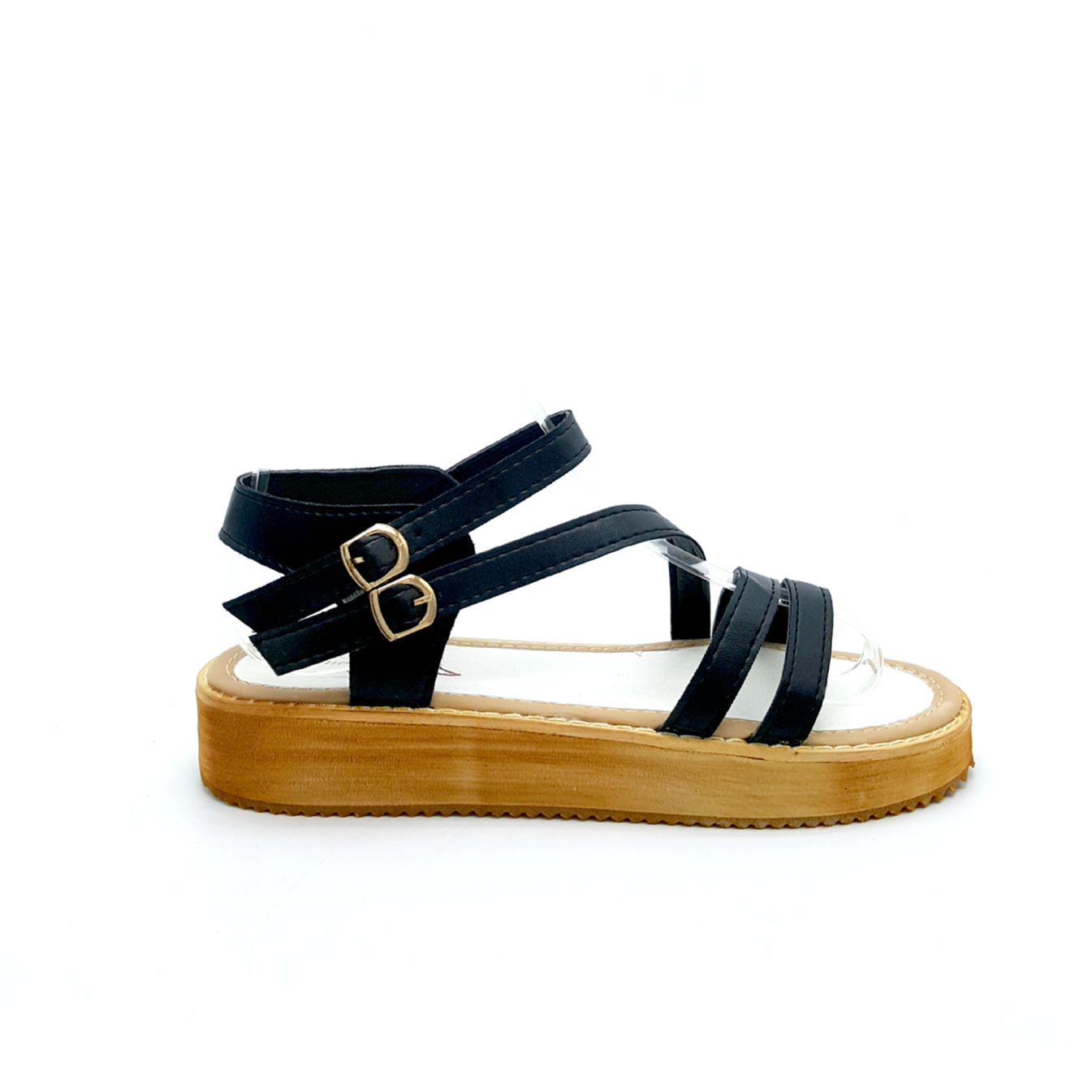 HA009 Slingstrap Sandals Black