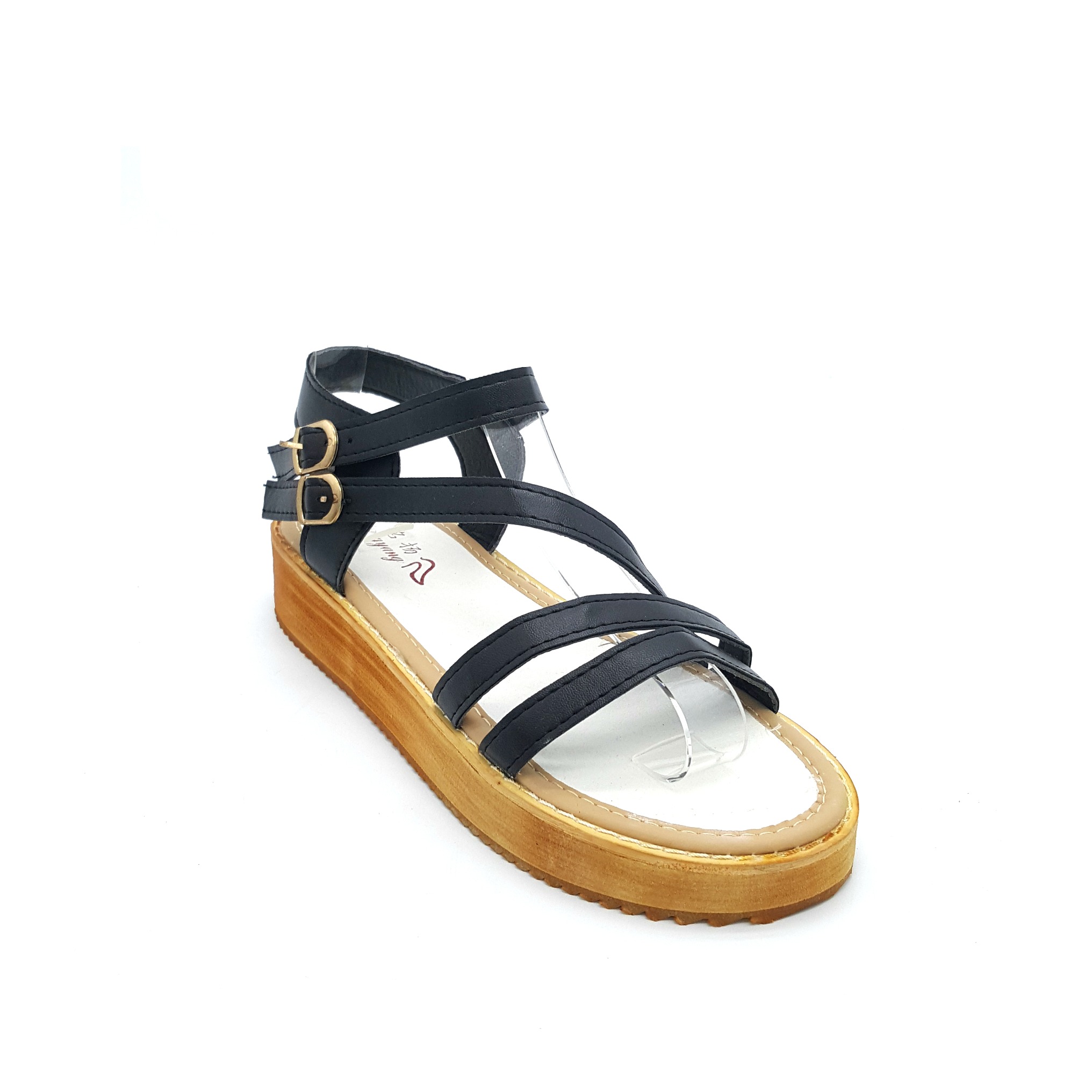 HA009 Slingstrap Sandals Black