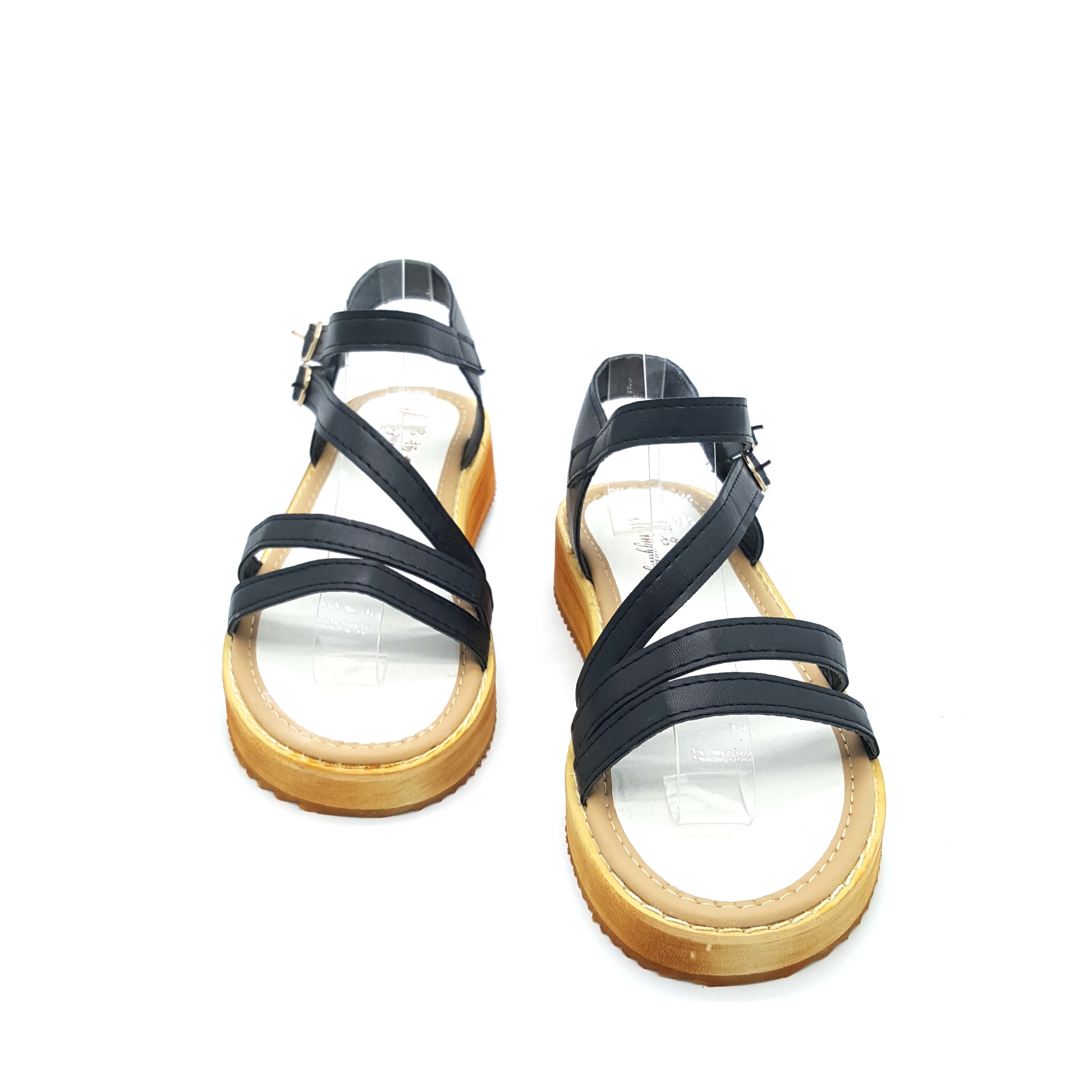 HA009 Slingstrap Sandals Black