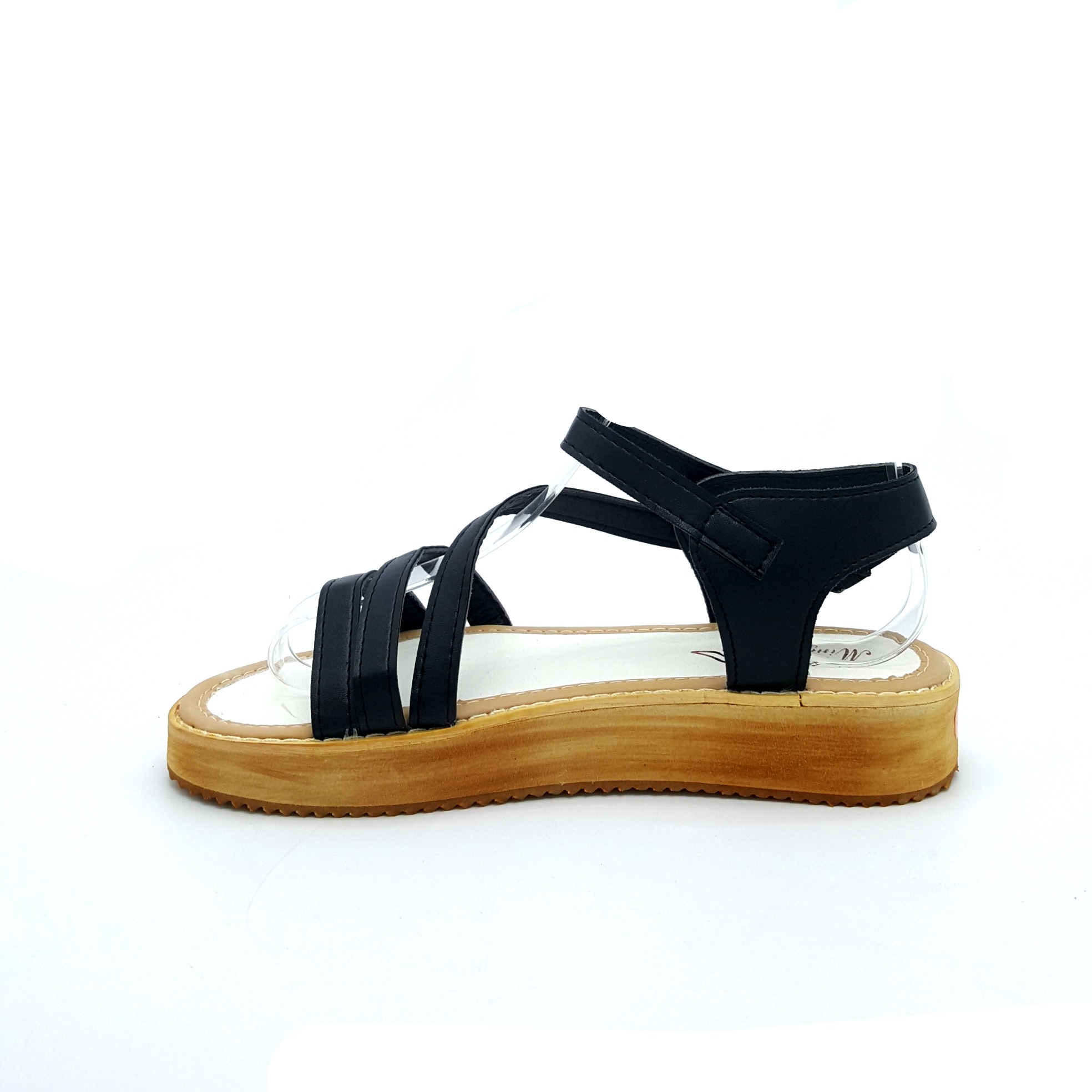 HA009 Slingstrap Sandals Black