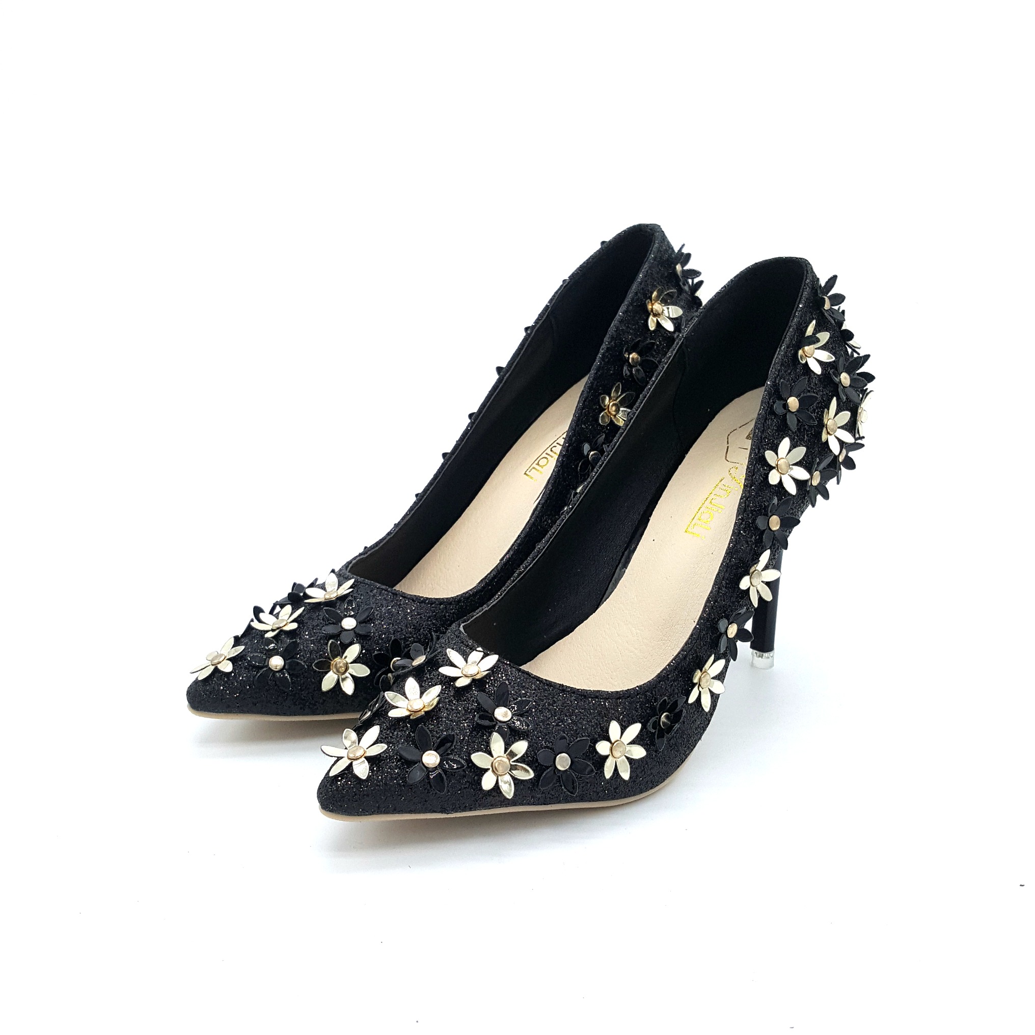 HA031 Florist Heels Black