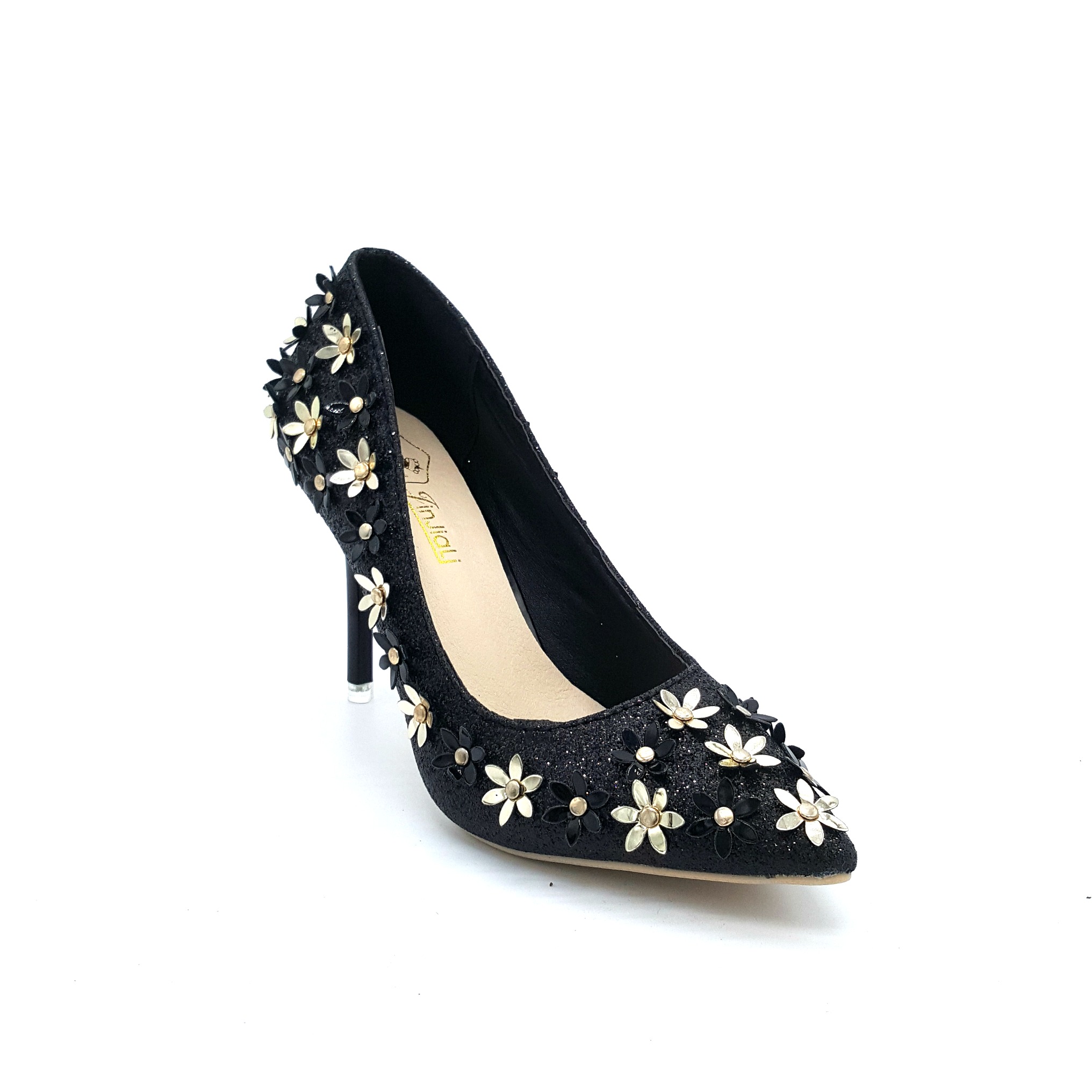 HA031 Florist Heels Black