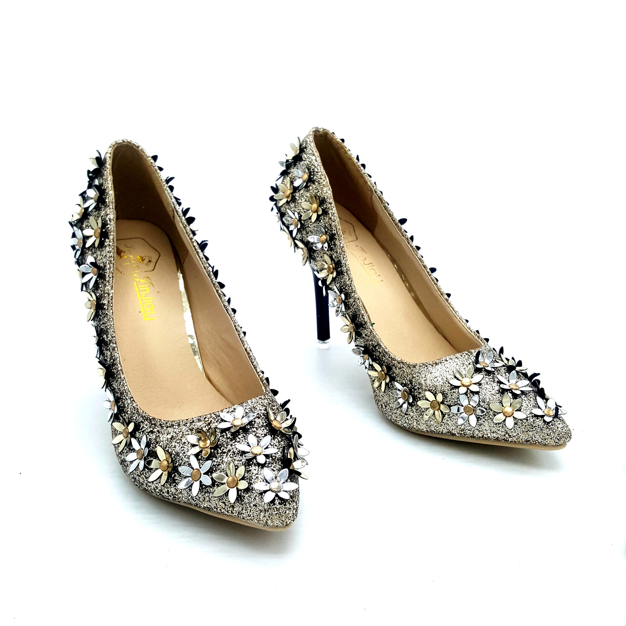 HA031 Florist Heels Gold