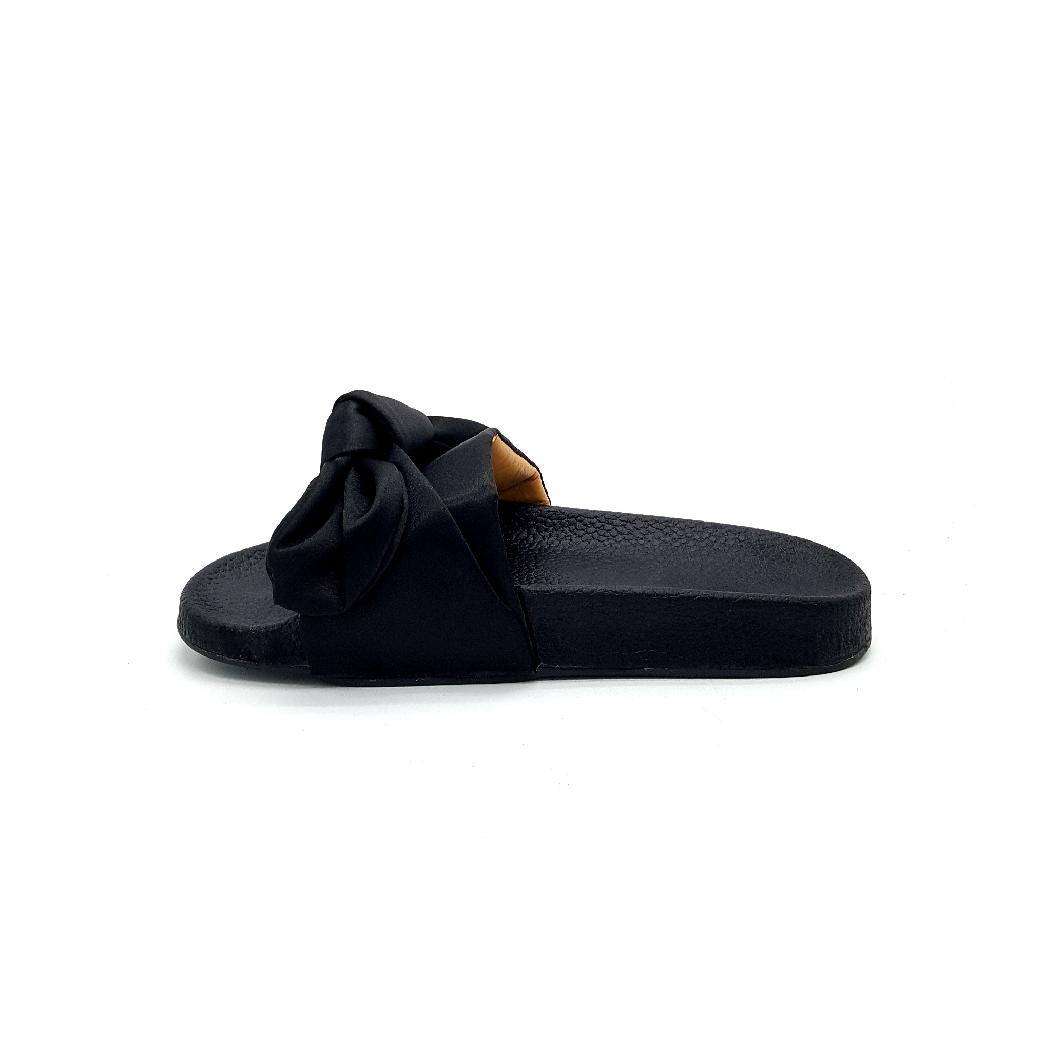 HA055 Ribbon Sandals Black