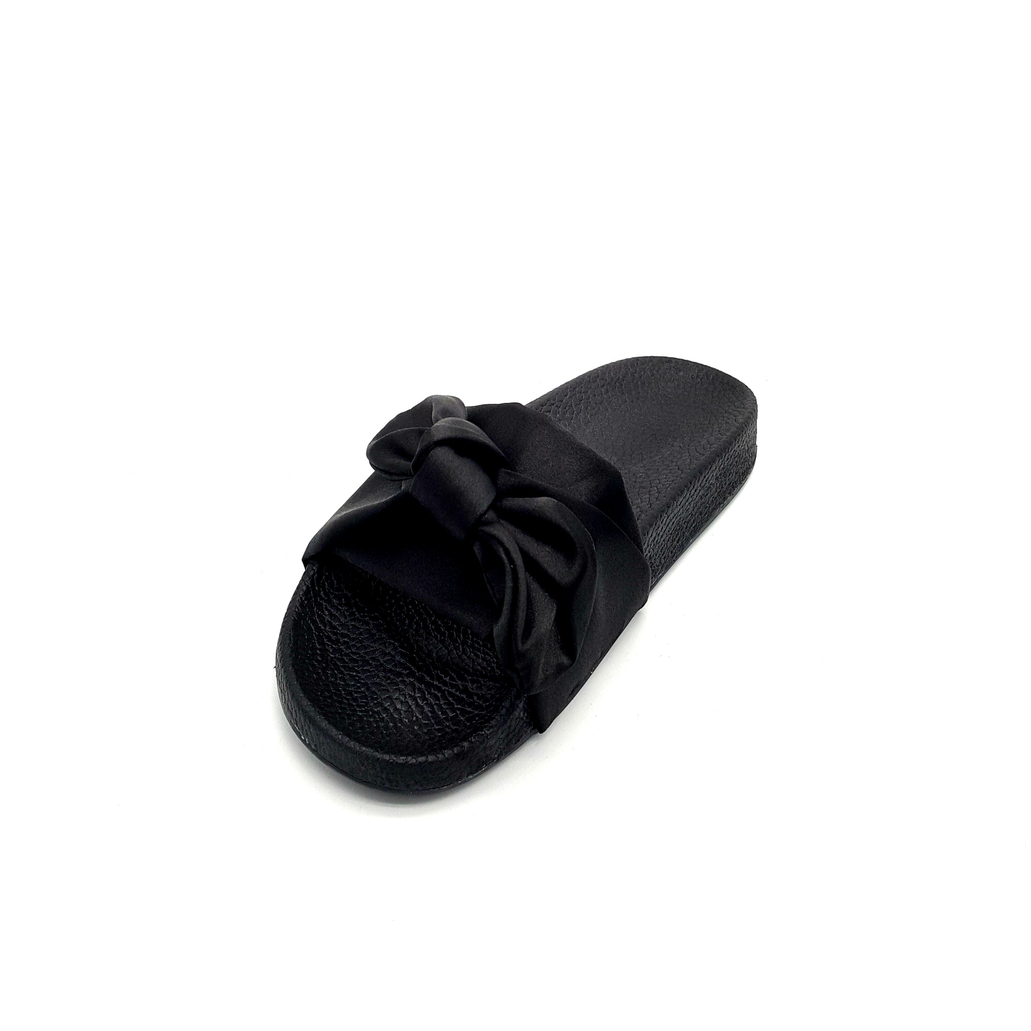 HA055 Ribbon Sandals Black