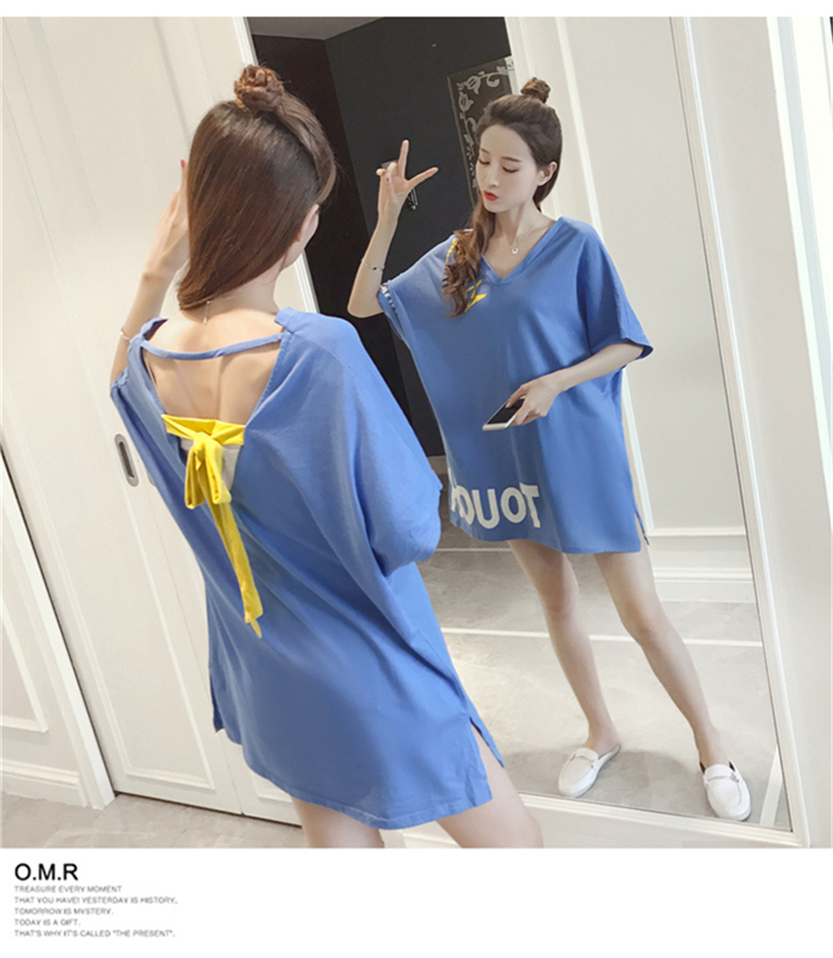 WT3846 Fashion Top Blue