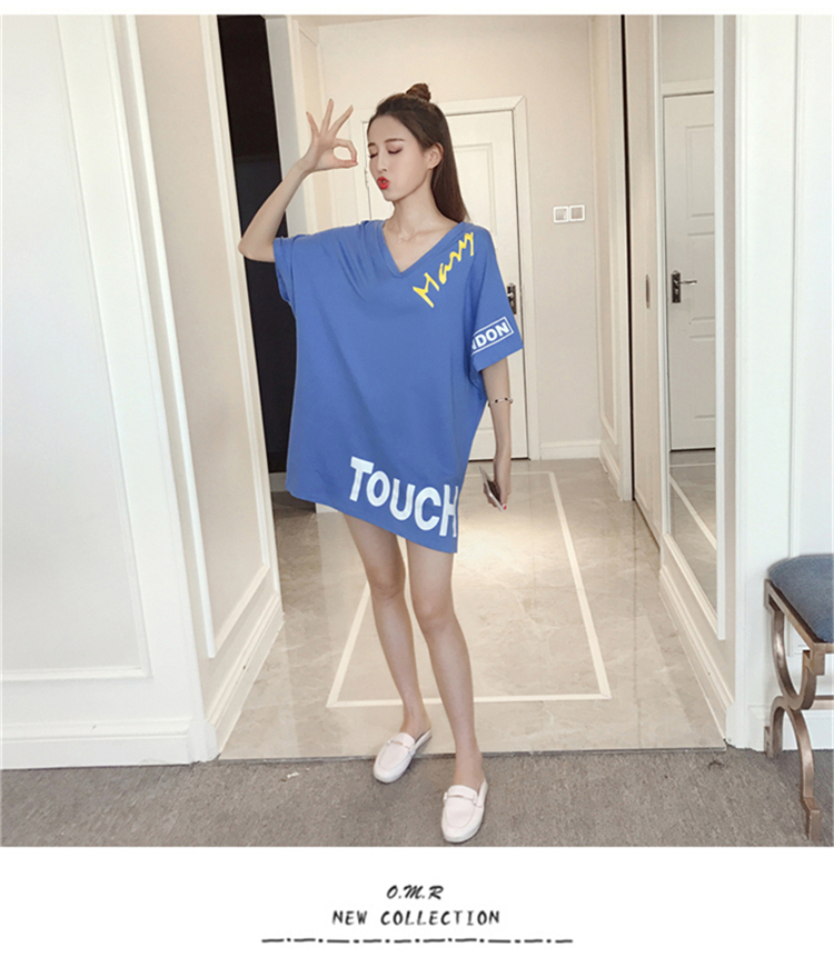 WT3846 Fashion Top Blue