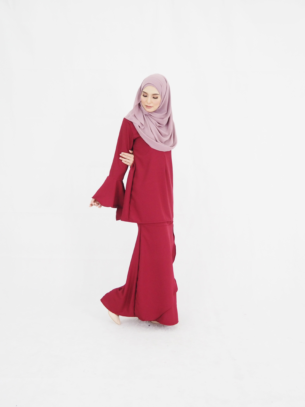 design baju kurung plus size