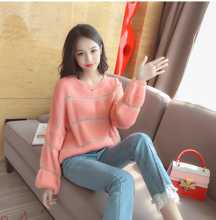 VW10472 Fashion Knit Top Pink