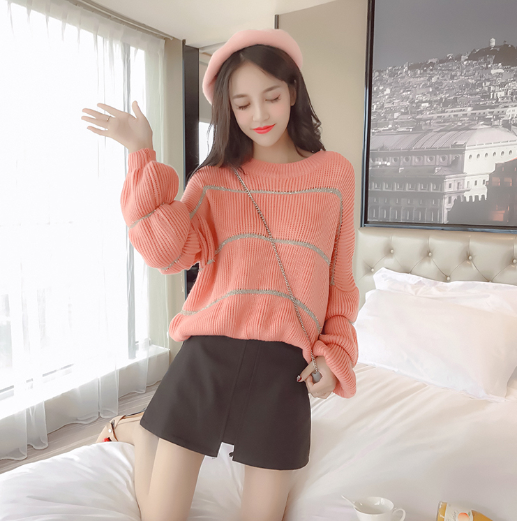 VW10472 Fashion Knit Top Pink