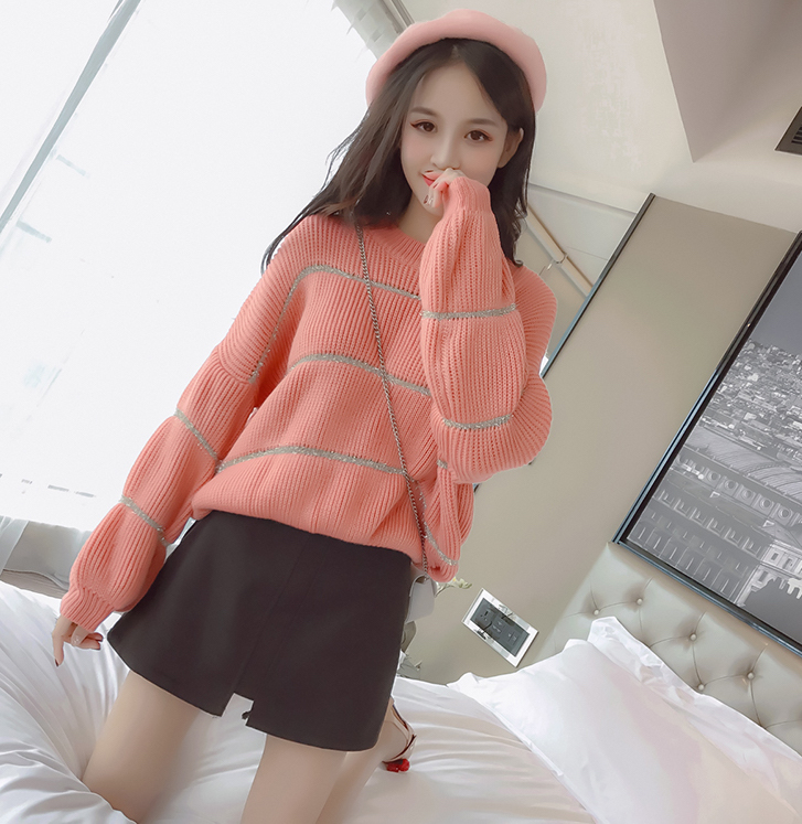 VW10472 Fashion Knit Top Pink