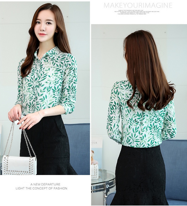 VW10518 Charming Top Green