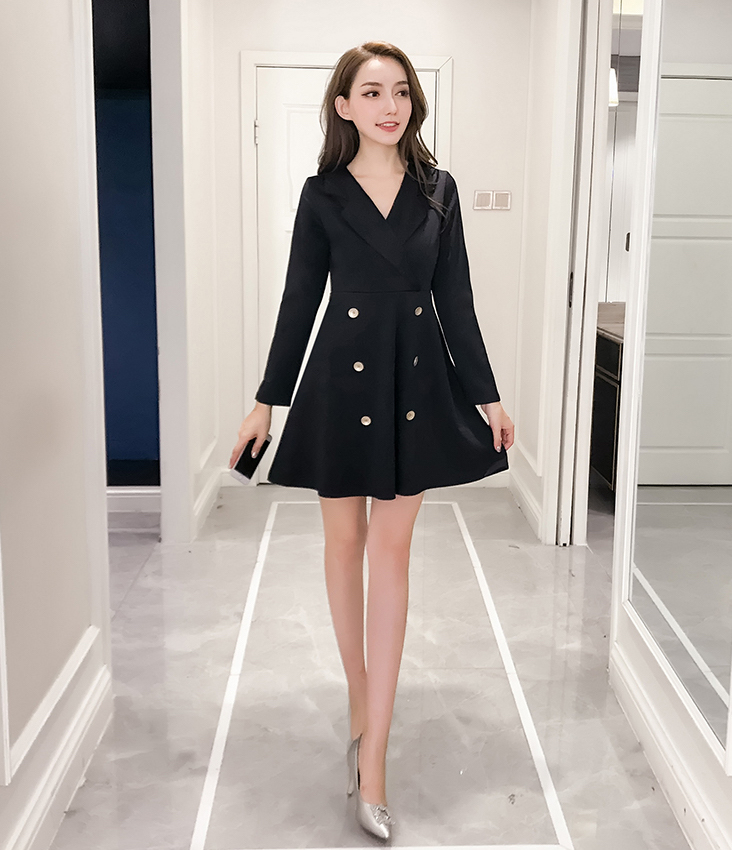 GW1878 Fashion Dress Black