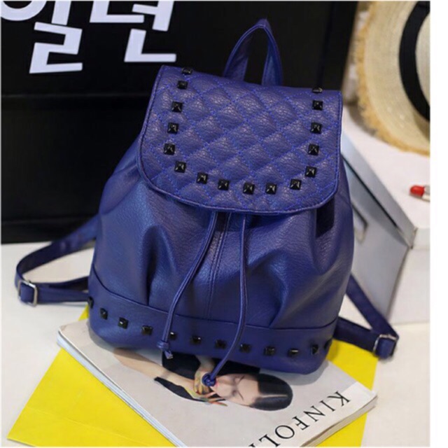 KW80035 Stylish Backpack Blue