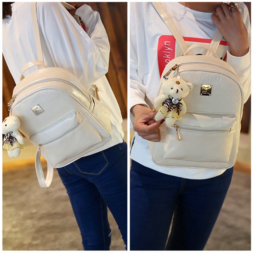 KW80060 Stylish 3 In 1 Backpack Cream