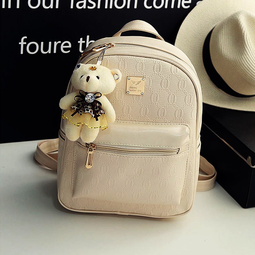 KW80060 Stylish 3 In 1 Backpack Cream