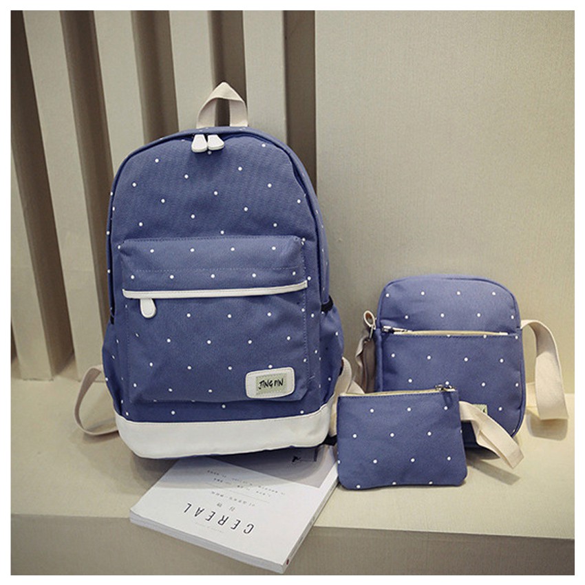 KW80115 3 In 1 School Bag Blue