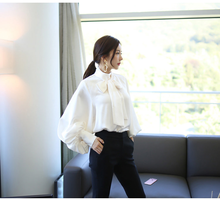 VW10844 Korea Fashion Top White