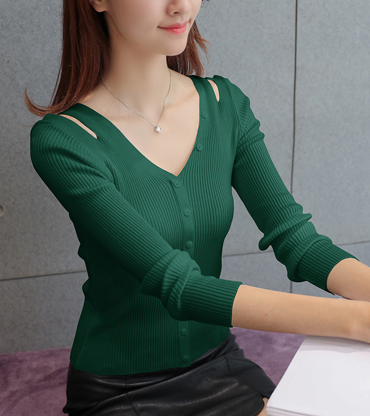 VW12037 Charming Top Green