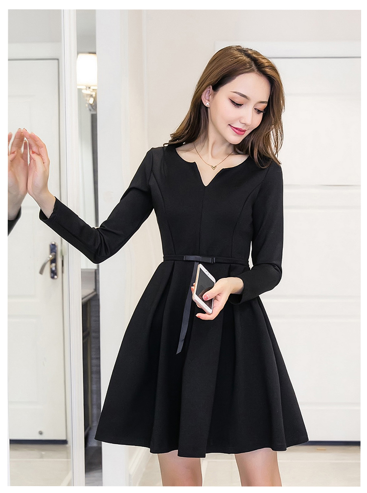 GW1944 Charming Dress Black