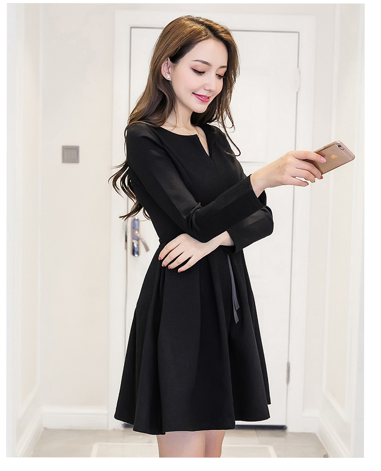 GW1944 Charming Dress Black