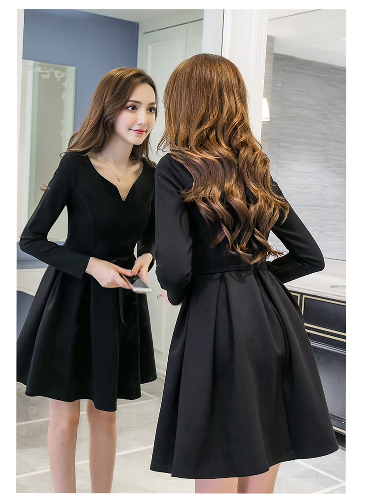 GW1944 Charming Dress Black