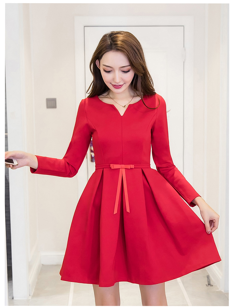 GW1944 Charming Dress Red